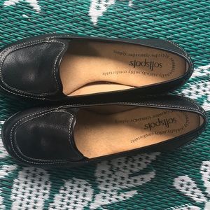 Softspots Adore size 7ww classic moc black shoe